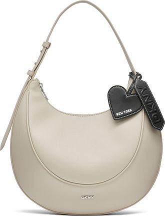 DKNY Sadie Shoulder Bag in Light Taupe/black at Nordstrom