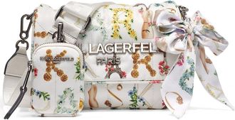 Karl Lagerfeld Voyage Crossbody in White Multi at Nordstrom