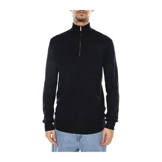 Only & Sons Coltruien - Heren - Coltruien - Zwart - M - Polyester - Truien & Vesten