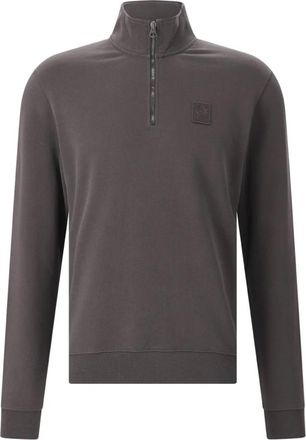 Belstaff Zip-through Sweatshirt - Heren - Vesten met rits - Groen - XL - Katoen - Hoodies & sweatvesten