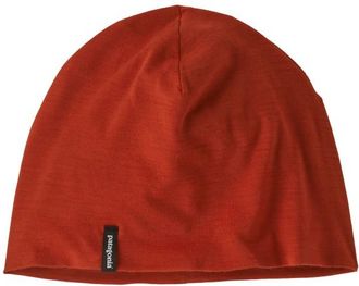 Patagonia Overlook Merino Wool Liner Beanie Mütze - Unisex | rot