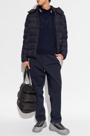 Moncler Down Jacket Montbrocq, Mens, Navy Blue