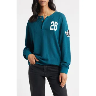 Boys Lie A Little Birdie Told Me Henley in Green at Nordstrom Rack, Size X-Large/xx-Large