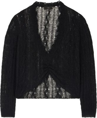 Alanui Maglione con scollo a V - Nero