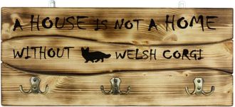 OEM Welsh Corgi - Percha Con Forma De Perro, Expositor De Medallas, Decoraci&oacute;n Del Hogar De Art-dog
