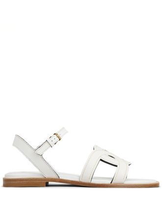 Tod's Sandali Kate in pelle - Bianco