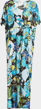 Johnny Was Jenn Drawcord Kaftan