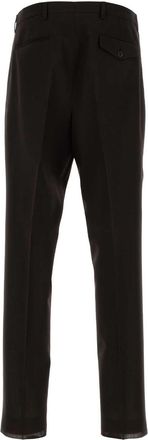 Prada Mens Wool Trousers Brown