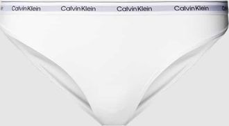 Calvin Klein Underwear Slip in unifarbenem Design in Weiss, Größe XL