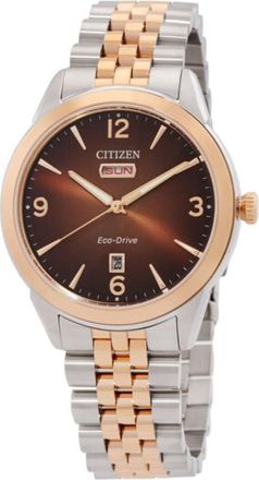 Citizen Rolan Quartz Brown Dial Mens Watch AW156-57X