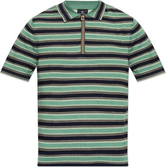 Paul Smith Wol Trui - Heren - V-hals truien - Veelkleurig - XL - Wol - Truien & Vesten