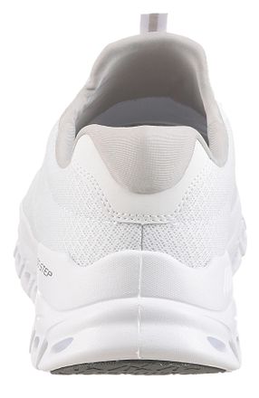 Skechers Slip-On Sneaker SKECHERS GLIDE-STEP, Herren, Gr. 47,5, grau (wei&szlig;, grau), Textil, Schuhe Slip-On Sneaker, Trekkingschuh, Freizeitschuh, Sneaker zum Sc