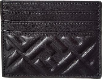 Fendi Fendi Leather Card Case