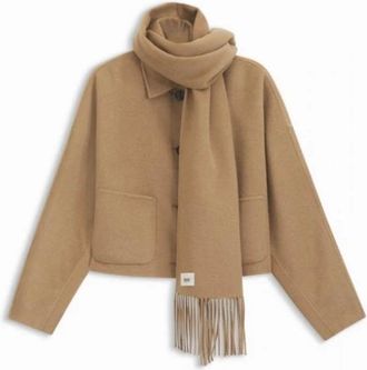 HUGO BOSS Dames, Jassen, Bruin, Maat: XL