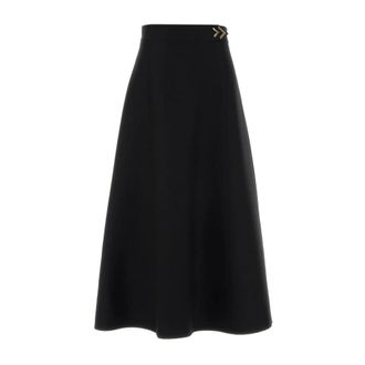 Valentino Mujer, Faldas, Negro, Talla: S