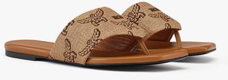 MCM W Mcm Col Rff Effct Txtl Flat Sandal