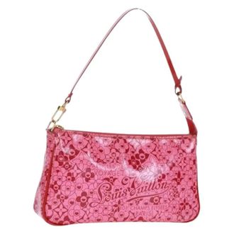 Louis Vuitton Pre-owned Shoulder Bags, female, Pink, Size: ONE SIZE Pre-owned Vintage Plastic Shoulder Bag