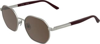 Calvin Klein CK25110S 045 Mens Sunglasses Silver Size 53