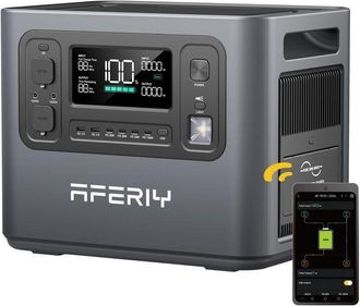 OEM Estaci&oacute;n El&eacute;ctrica Port&aacute;til - Aferiy - P210 - 2048wh - 2400w - Lifepo4, Recarga 1h
