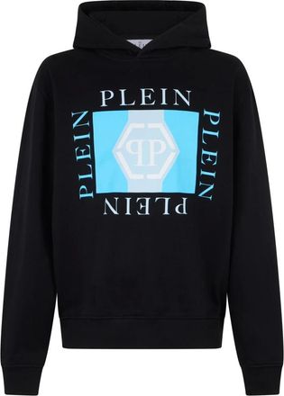 Philipp Plein Hoodies & sweatvesten, Heren, Zwart, 2Xl, Hoodie Sweatshirt