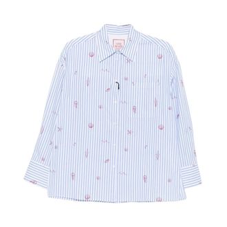 Pennyblack Dames, Blouses & Shirts, Blauw, Maat: L