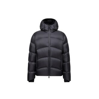 Moncler Moncler Fulcran Hooded Short Down Jacket, Men, Black, Size: 0