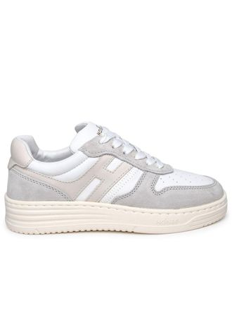 Hogan Two-Color Leather Sneakers