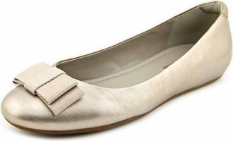 Ecco Womens Owando Flat In Light Gold