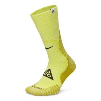 Nike x ACG Outdoor Crew Socks Yellow Green DV5465-700