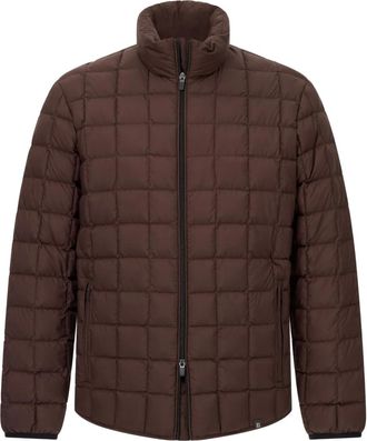 Boggi Milano Bomber in piuma doca - Marrone