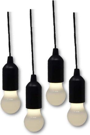 OEM Luces Led Con Cord&oacute;n - Decoraci&oacute;n Para Interiores Y Exteriores - Para Bodas, Jardines Y Habitaciones Infantiles - Negro