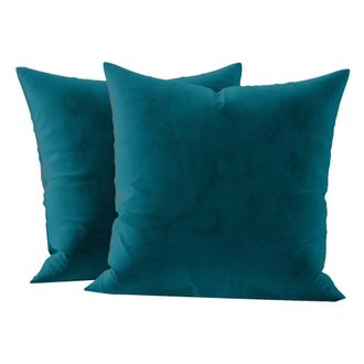 OEM Juego De Una Sola Pieza De Fundas Cuadradas De Terciopelo Ultrasuave Con Cremallera, Lujosas Fundas Decorativas Para Cojines, Adecuadas Para Sof&aacute;s, Ba