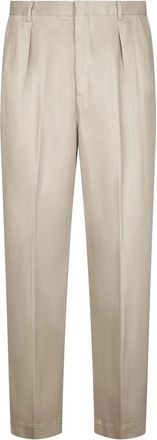Cellar Door Lucio Broek - Heren - Chinos - Beige - M - Leer - Broeken