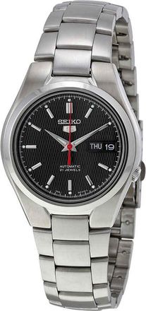 Seiko Series 5 Automatic Black Dial Mens Watch SNK607