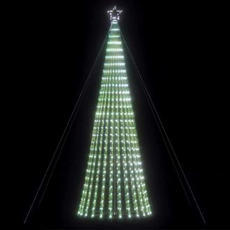 vidaXL &Aacute;rbol De Navidad Led 1028 Leds Blanco Fr&iacute;o 403 Cm Vidaxl
