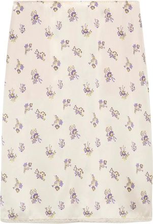 Dorothee Schumacher Shiny Daydream Skirt - Dames - Korte rokken - Beige - M - Rokken