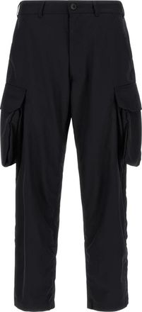 Comme Des Gar&ccedil;ons Heren, Broeken, Zwart, Maat: M Zijde
