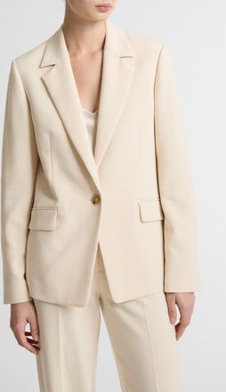 Vince Soft Sculpture Blazer in Ecru at Nordstrom, Size 12