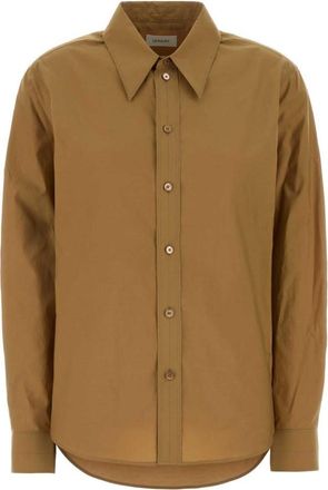 Christophe Lemaire Light Brown Regular Solid Shirt