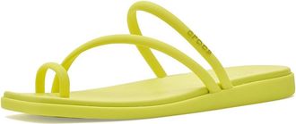 Crocs Miami Toe Loop Sandal Womens Sandals Citrus : 10 M, Synthetic