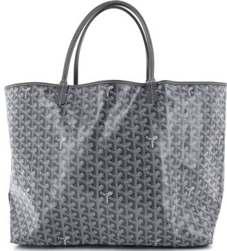 Goyard Saint Louis Reversible Tote Coated Canvas and Printed Canvas GM