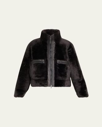 Women's Brunello Cucinelli Leather Jackets - up to −80
