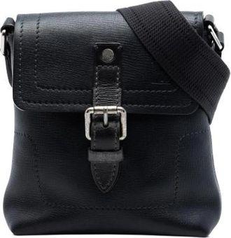 Louis Vuitton Pre-owned Yuma Cross Body Bag - Dames - Vintage Schoudertas - Zwart - ONE Size - Leer - Vintage