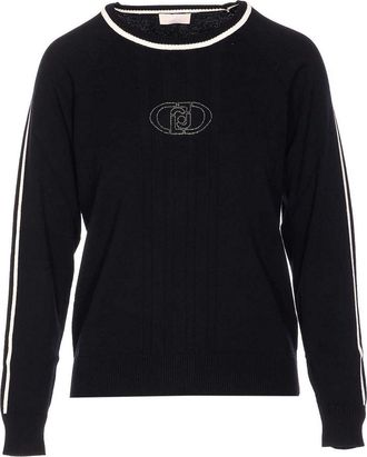 Liu Jo Black Long Sleeves Top