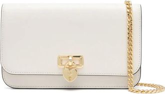 Lauren Ralph Lauren Leren mini tas - Beige