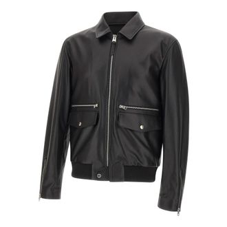 Mackage Leather Jackets, male, Black, Size: 3XS Jakari Jacket