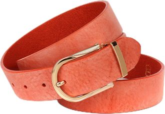 Anthoni Crown Womens Lederg&uuml;rtel Belt, Pink, 90
