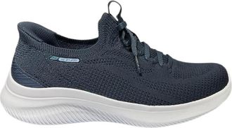 Skechers Slip-ins Ultra Flex 4.0 - Dames - Sneakers - Blauw - 39 EU - Schoenen