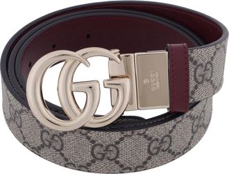 Gucci GG Marmont Reversible Belt, Size 105