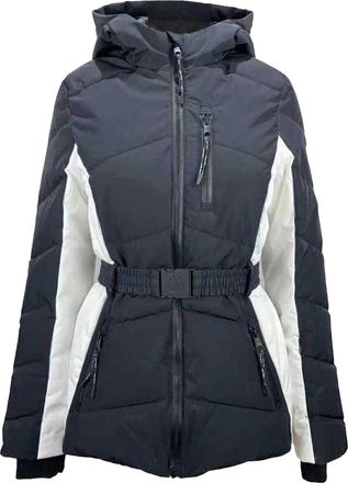 Jack Wills Dames/Dames Pufferjas met capuchon (Zwart)